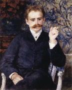 Pierre Renoir Albert Cahen d'Anvers oil